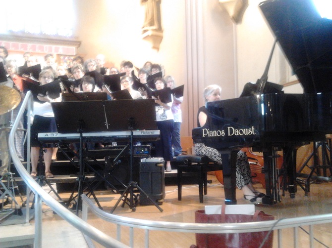 Pianos Daoust - Concert Choeur de la Montagne 